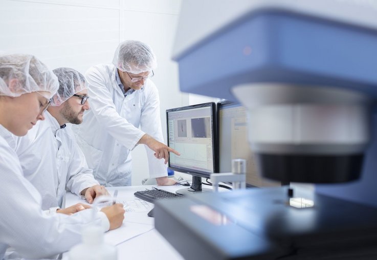 Evaluation at the IR microscope