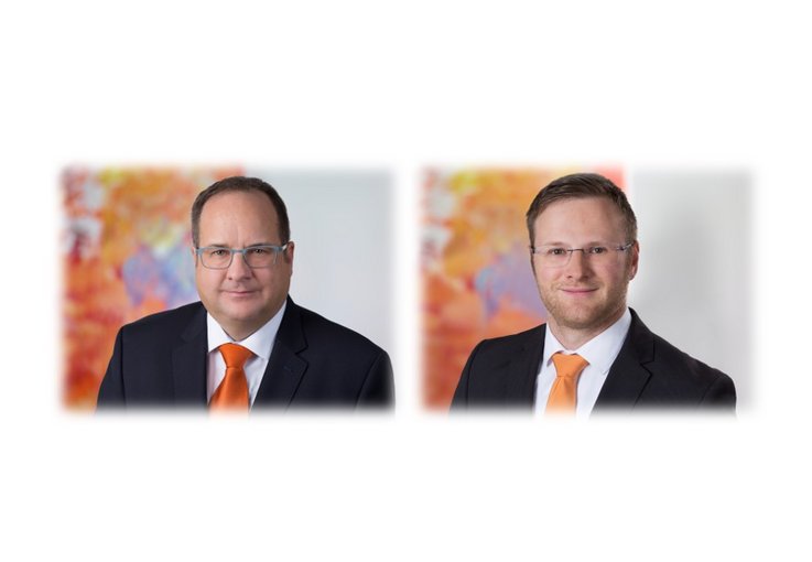 links: Christoph Wolfsperger; rechts: Dr. Steffen Oßwald