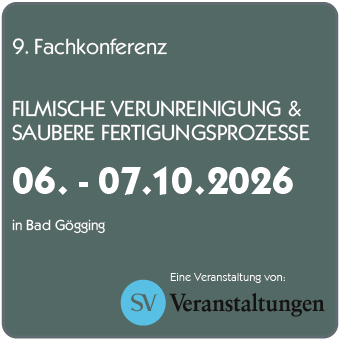 Filmische Verunreinigung & Saubere Fertigungsprozesse Logo